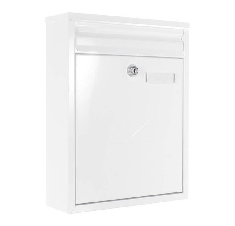Profirst Wandbriefkasten Profirst Mail PM 250 Briefkasten (Weiß) von Profirst