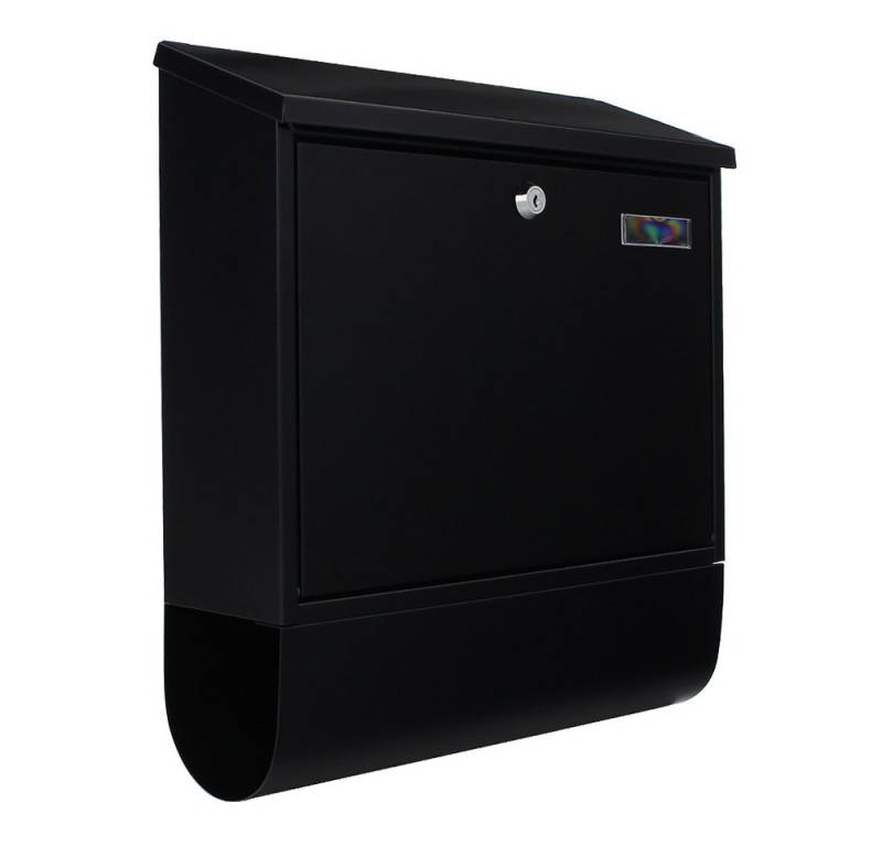 Profirst Wandbriefkasten Profirst Mail PM 330 Briefkastenset (Schwarzgrau) von Profirst