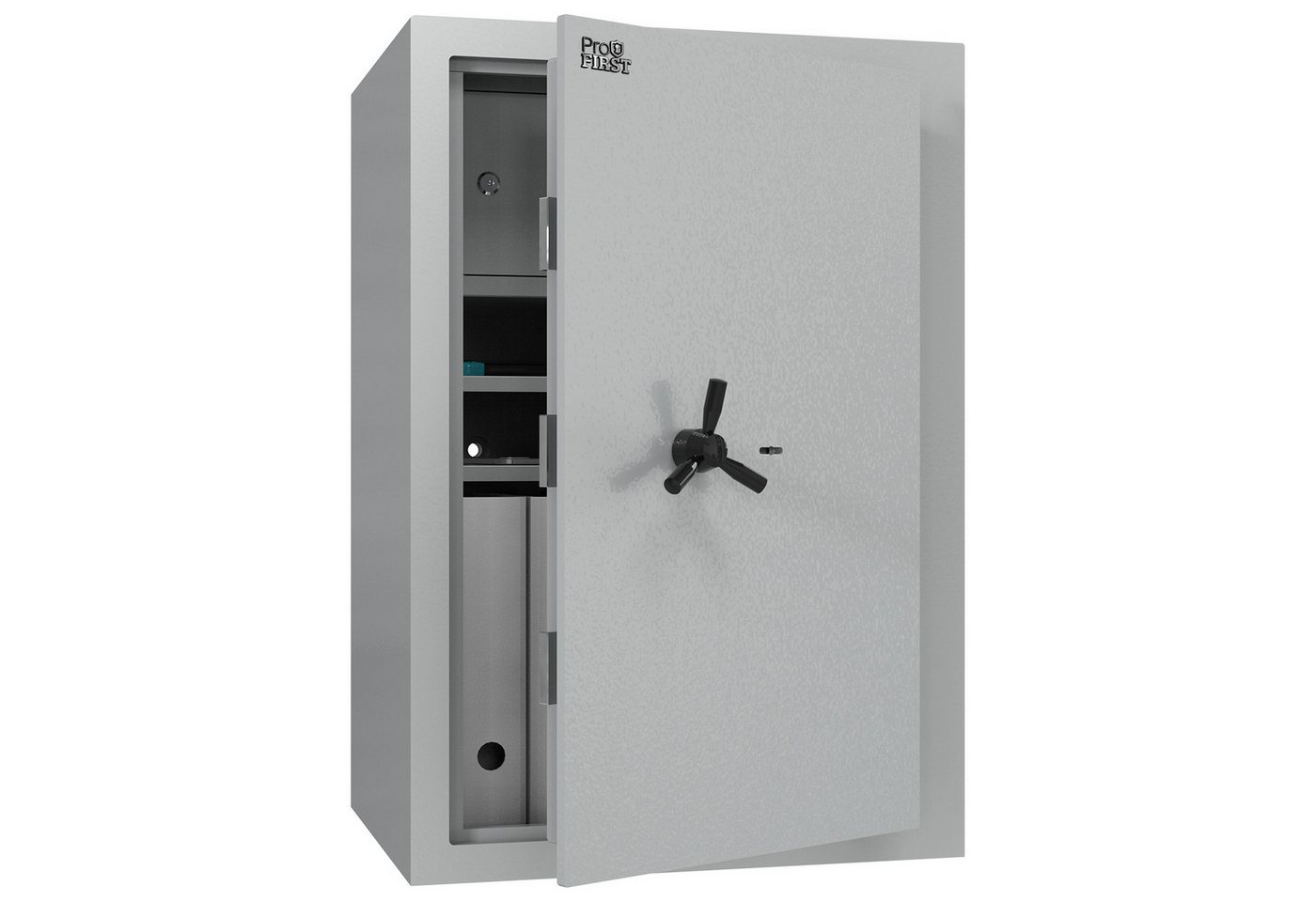Profirst Wertschutzschrank Tresor EN1 Fortress 80 Doppelbartschloss lichtgrau Profirst Wertschutzschrank Tresor EN1 Fortress 80 Doppelbartschloss lichtgrau von Profirst