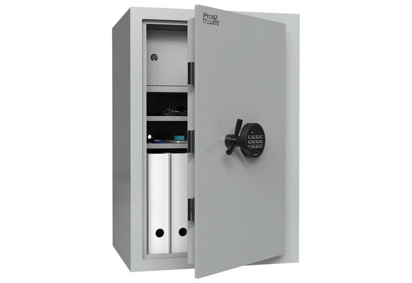 Profirst Wertschutzschrank Tresor EN1 Fortress 80 Elektronikschloss lichtgrau Profirst Wertschutzschrank Tresor EN1 Fortress 80 Elektronikschloss lichtgrau von Profirst