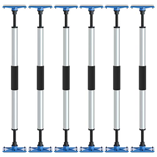 6x PROFISPANN® Türspanner 67-107cm - Bis 40kg - Made in Germany - Türspreizer Türfutterspreize Türzargenspanner aus Aluminium stufenlos verstellbar - MS-T2000 von Profispann