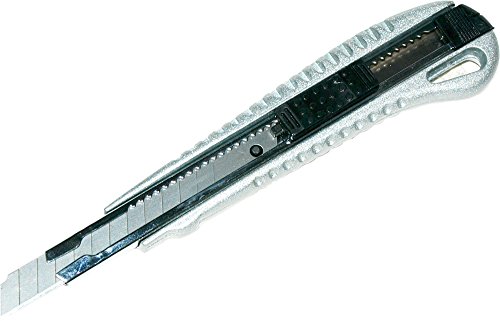 Profistar Abbrechmesser 9 mm, Cuttermesser, mit Metallgehäuse, A2122509SB von Profistar