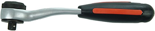 Profistarr Einhand-Feinzahn-Umschaltknarre, 1/4 Zoll mit abgewinkeltem Griff, Chrom Vanadium Stahl, 72-Zahn-Antrieb, A1407201KH Profistarr Einhand-Feinzahn-Umschaltknarre, 1/4 Zoll mit abgewinkeltem Griff, Chrom Vanadium Stahl, 72-Zahn-Antrieb, A1407201KH von Profistar