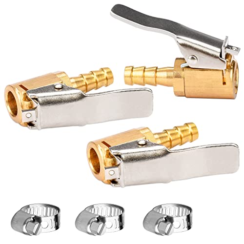 Profiwoab 3 Stück Autoventil 1/4 Zoll Air Chuck Messing Reifenfüllnippel Ventilaufsatz Momentstecker Hebelstecker Auto Druckluft Ventilstecker Profiwoab 3 Stück Autoventil 1/4 Zoll Air Chuck Messing Reifenfüllnippel Ventilaufsatz Momentstecker Hebelstecker Auto Druckluft Ventilstecker von profiwoab