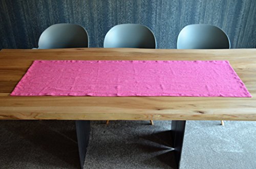 Proflax Tischläufer Sven | 480 Azalee - 50 x 150 cm von Proflax