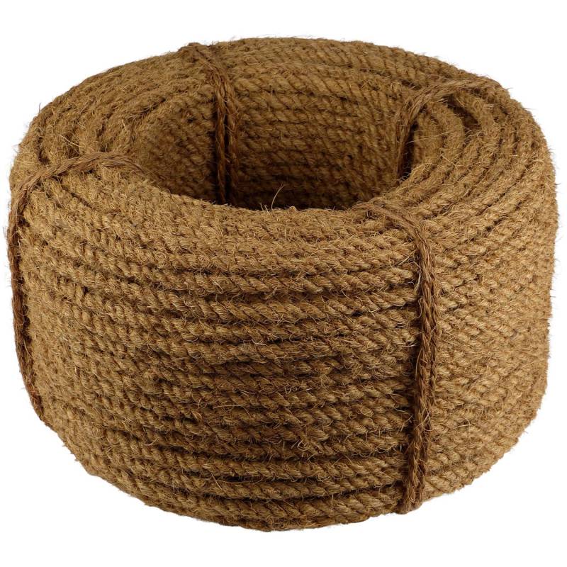 Baumbindeband aus Kokosfaser 100m lang ca. 10 mm stark - 3ach gewickelt Baumbindeband aus Kokosfaser 100m lang ca. 10 mm stark - 3ach gewickelt von Proflora