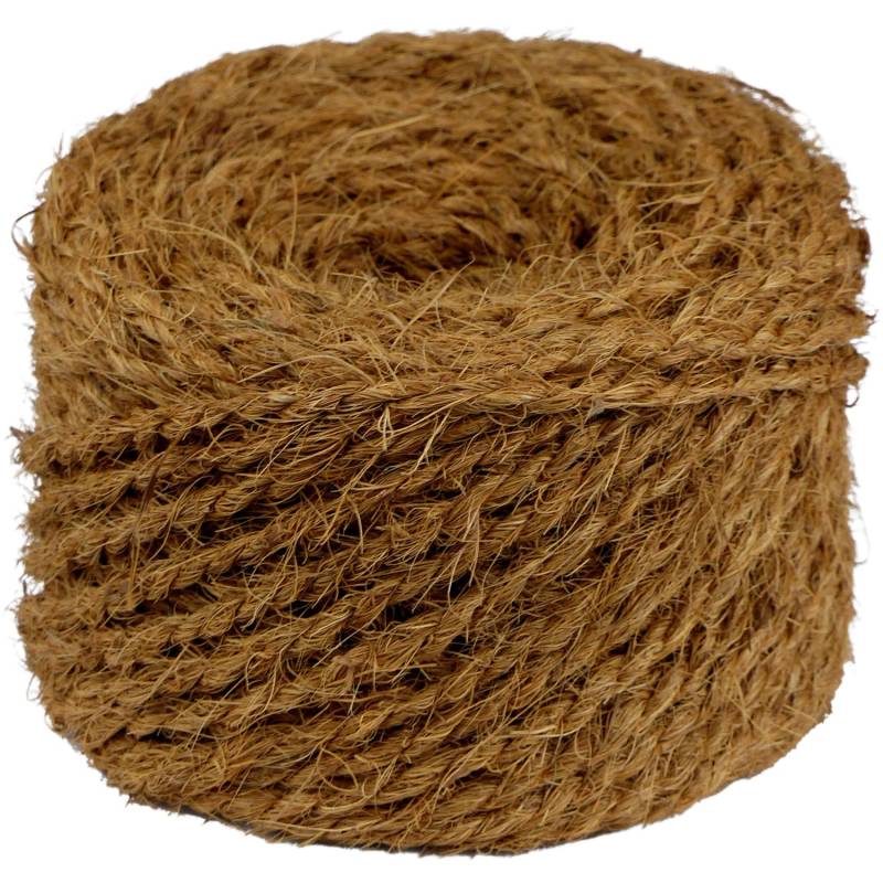 Baumbindeband aus Kokosfaser 50 m lang 4,5 mm stark - 2 fach gewickelt von Proflora