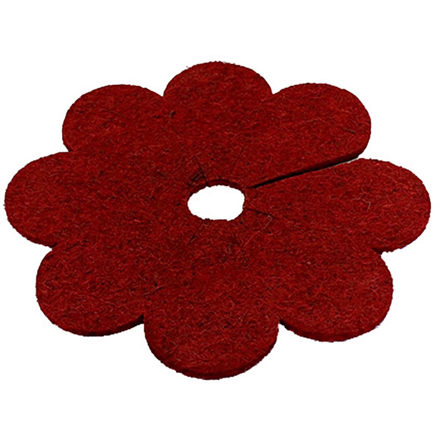 Mulchscheibe Blume Ø 37 cm Rot von Proflora