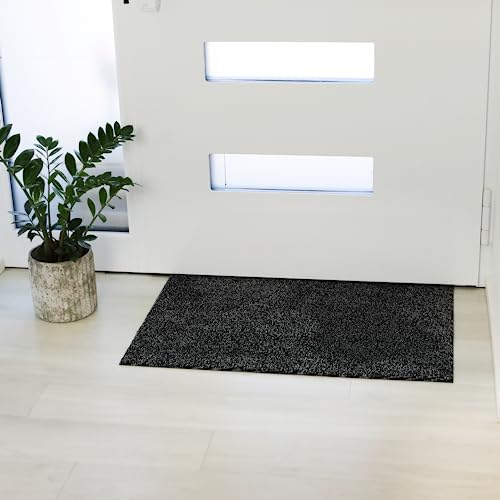 Profolio Fußmatte Eingangsmatte für Innenbereiche, waschbare Schmutzfangmatte mit rutschhemmender Rückseite, Fußabtreter für den Hauseingang & Flur nach Maß - 70 x 100 cm von Profolio