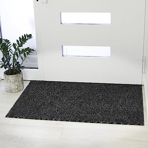 Profolio Fußmatte Innen - Waschbare und rutschfeste Eingangsmatte für Innenbereiche - 1cm Flache Fußmatte - Fußabtreter für den Eingang, Haustür & Flur - 120 x 40 cm - Größe Wählbar von Profolio
