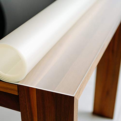 Profolio Tischfolie Rechteckig und Leicht Transparent mit abgeschrägter V-Kante - Feinmattierte Tischdecke als Schutz ohne Luftblasen - Matte 2mm Tischfolie - 150 x 100 cm - Größe Wählbar Profolio Tischfolie Rechteckig und Leicht Transparent mit abgeschrägter V-Kante - Feinmattierte Tischdecke als Schutz ohne Luftblasen - Matte 2mm Tischfolie - 150 x 100 cm - Größe Wählbar von Profolio