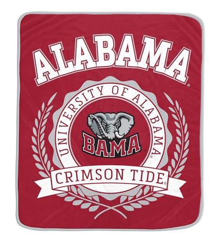 Proformance Home NCAA Alabama Crimson Tide University Crest ultraweiche Decke von Proformance Home