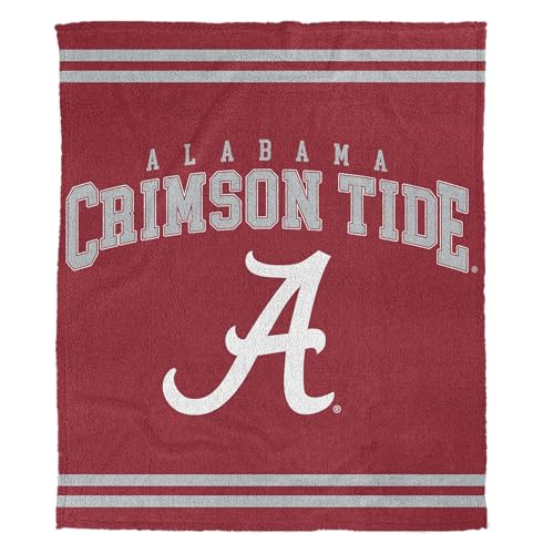 Proformance Home NCAA Alabama Crimson Tide Vintage Arch Cozy Knit Blanket von Proformance Home