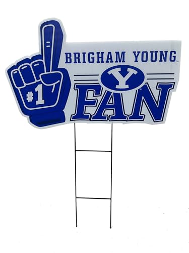 Proformance Home NCAA BYU Cougars #1 Fan Yard Schild von Proformance Home