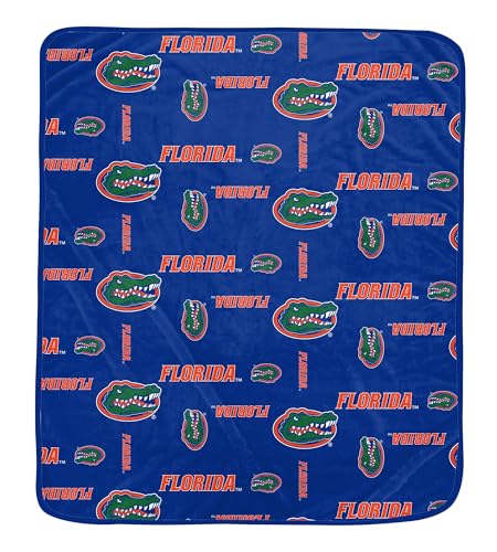 Proformance Home NCAA Florida Gators Homefield Decke mit umgeschlagenem Wordmark, Ultra-gemütliche Decke von Proformance Home