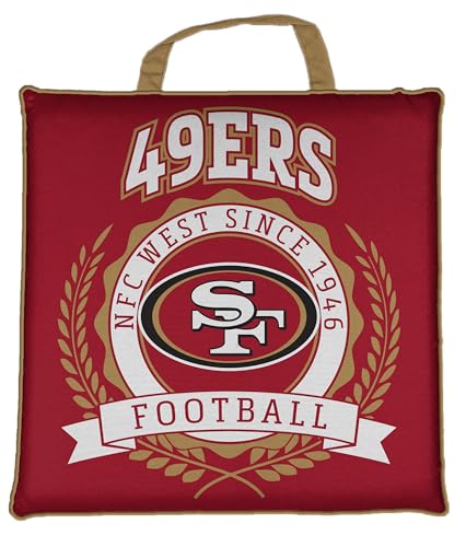 Proformance Home NFL San Francisco 49ers Wappen Logo Stadionkissen von Proformance Home