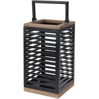 Gartenlaterne LOFT mit Metallhenkel, 15 x 15 x 28 cm von Progarden