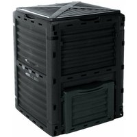 Ac-deco - Komposter, Gartenkomposter, 300l, Kompostbehälter, Kompostierer, Gartenabfallbehälter von AC-DECO