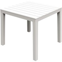 Ipae Progarden - Quadratischer Gartentisch Farbe: white 78x78x72cm Modell: bali von IPAE PROGARDEN