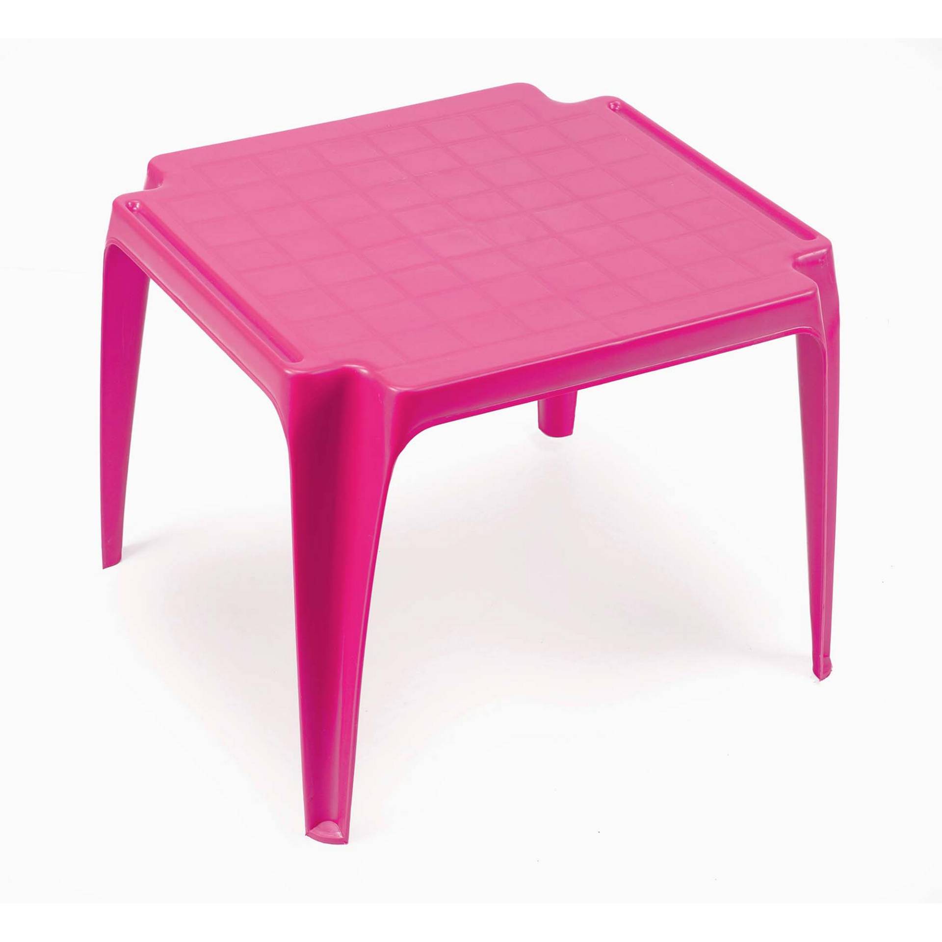 PROGARDEN Kindertisch 'Tavolo' pink 56 x 52 x 44 cm von Progarden