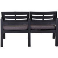 PROGARDEN Loungeset »Java«, 4 Sitzplätze, B: 84 cm, Kunststoff - grau PROGARDEN Loungeset »Java«, 4 Sitzplätze, B: 84 cm, Kunststoff - grau von Progarden