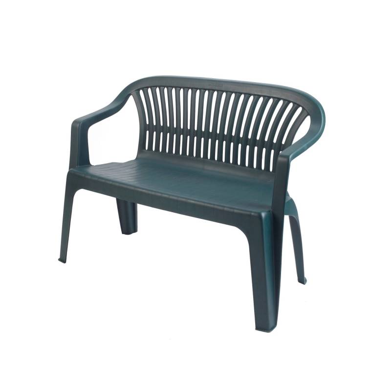 Progarden 2-er Bank Diva 55 cm x 120 cm x 88 cm Grün von Progarden