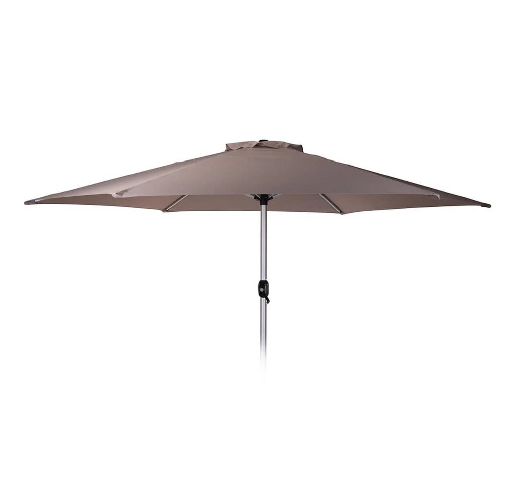 Progarden Balkonsichtschutz Sonnenschirm Mardi 270 cm Taupe von Progarden