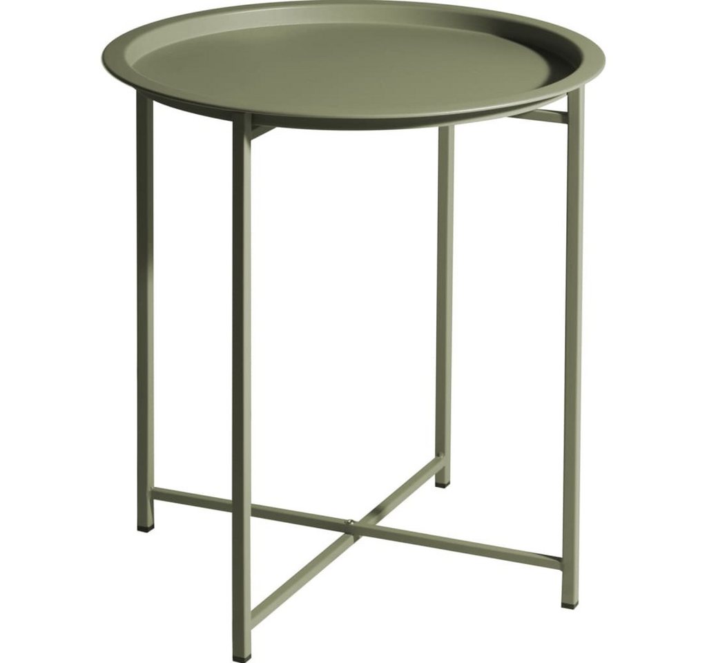 Progarden Beistelltisch Tisch Rund 46,2x52,5 cm Matt Hellgrün (1-St) von Progarden