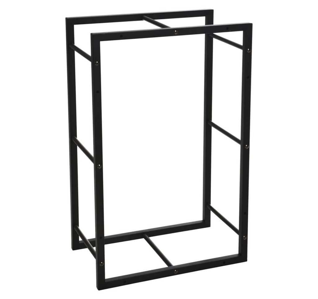 Progarden Kaminholzregal Kaminholzständer Rechteckig 45x28x70 cm Schwarz, BxTxH:45x28x70 cm von Progarden