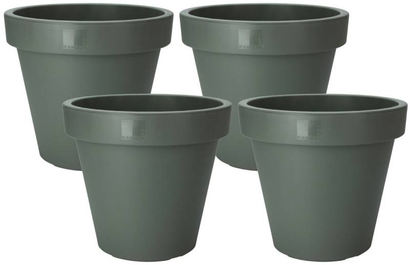 Progarden Blumentopf Blumenkübel Pflanzkübel Blumentopf Ø39cm Garten Balkon (4 St), 4er Set, Übertopf, 23 Liter, In & Outdoor, Kunststoff von Progarden