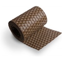 Polyrattan Sichtschutzstreifen - Braun Polyrattan Sichtschutzstreifen - Braun von Progresja