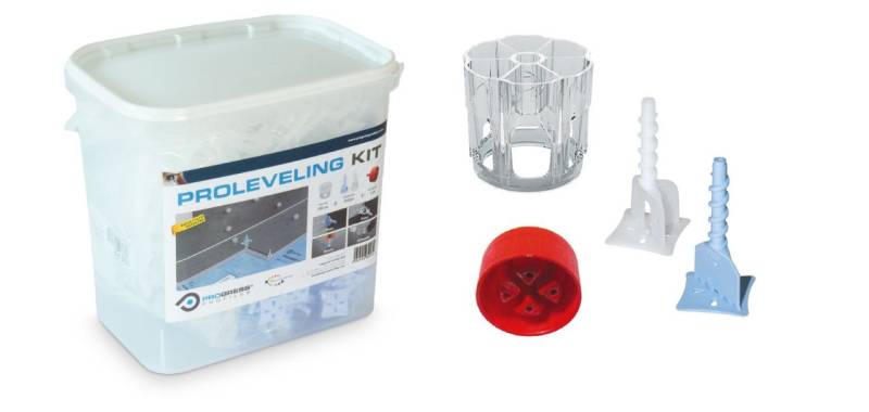 Progress Profiles Nivelliersystem Proleveling Fliesenzubehör-Eimer 251 tlg. für Progress Profiles Nivelliersystem Proleveling Fliesenzubehör-Eimer 251 tlg. für von Progress Profiles
