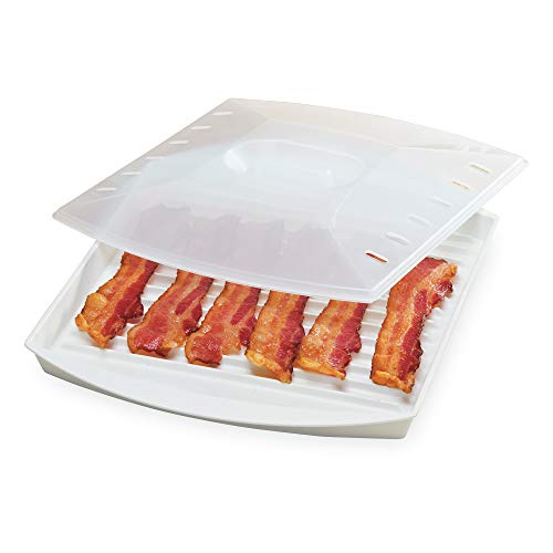 Prepsolutions PS-66LID Prep Solutions by Progressive International Microwavable Bacon Grill Speckgrill, Kunststoff, Weiß Prepsolutions PS-66LID Prep Solutions by Progressive International Microwavable Bacon Grill Speckgrill, Kunststoff, Weiß von Progressive