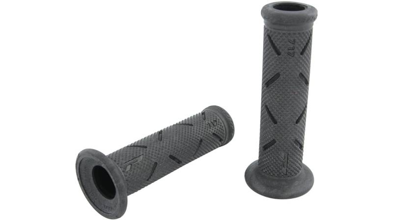 Progrip Griffgummi 717 Schwarz / Schwarz Offen Paar Ø22/25mm Länge 122mm von Progrip