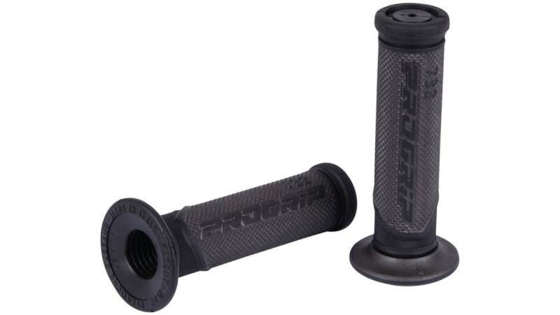 Progrip Griffgummi 732 Vespa Schwarz / Schwarz Paar Ø22mm Länge 125mm von Progrip