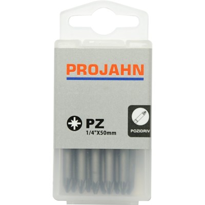 1/4" Bit L50mm Pozidriv Nr 1 10er Pack 1/4" Bit L50mm Pozidriv Nr 1 10er Pack von Projahn