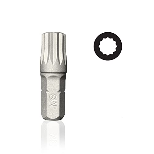 Projahn 1/4 Zoll Bit Länge 25 mm Vielzahn M8 3164 Projahn 1/4 Zoll Bit Länge 25 mm Vielzahn M8 3164 von Projahn