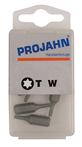 Projahn 1/4 Zoll Bit konisch Länge 25 mm TX T25W 10-er Pack 3037-10 von Projahn