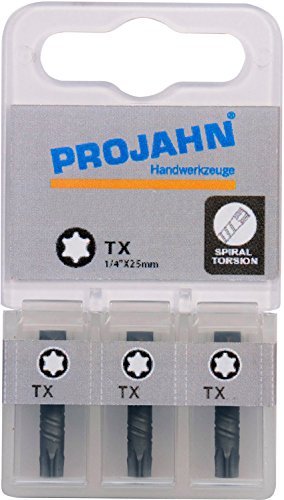 Projahn 1/4 Zoll Torsion-Bit Länge 25 mm TX20 1760320-03 Projahn 1/4 Zoll Torsion-Bit Länge 25 mm TX20 1760320-03 von Projahn