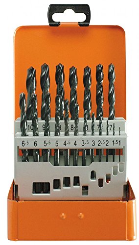 Projahn Bohrerkassette HSS-R 19-teilig, Durchmesser 1-10 mm um 0,5 Basic 60003 von Projahn
