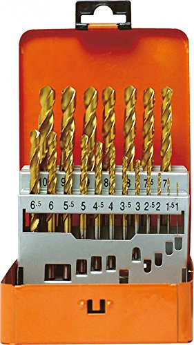 Projahn Bohrerkassette HSS-TiN 19-teilig Durchmesser 1-10 mm um 0,5 60390 Projahn Bohrerkassette HSS-TiN 19-teilig Durchmesser 1-10 mm um 0,5 60390 von Projahn