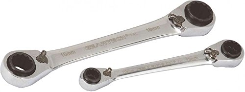 Projahn GearTech 4-in-1 Doppelring Schlüssel 8 x 10 - 12 x 13 mm 390813 von Projahn