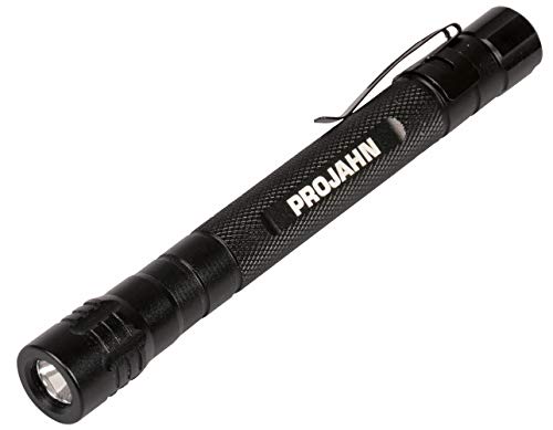 Projahn LED Lampe Hochleistungs Stiftlampe PJ23 - 2AAA mit Clip in Geschenkbox von Projahn