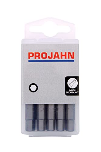 Projahn Schraubendreher-Einsätze T40 (Länge 25 mm, Bits für Innen-TX Schrauben, aus S2-Spezialstahl, Schrauber-Bit, 10er Set) 2736-10 von Projahn