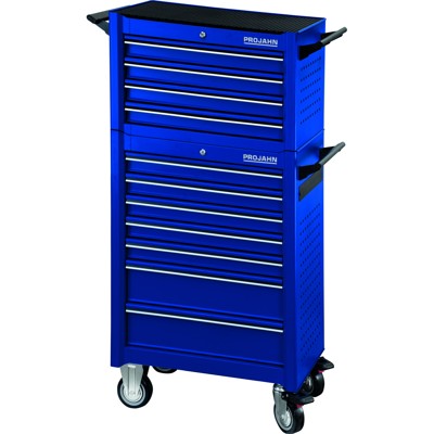 Werkstattwagen UNIVERSE + E-Power + Werkstattwagenaufsatz UNIVERSE + Dosenhalter + Papierrollenhalter Blau Werkstattwagen UNIVERSE + E-Power + Werkstattwagenaufsatz UNIVERSE + Dosenhalter + Papierrollenhalter Blau von Projahn