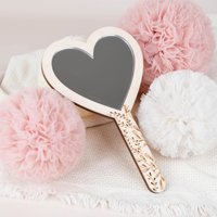 Holz Hand Spiegel , Handspiegel Aus Wood Mirror von ProjectBowShop
