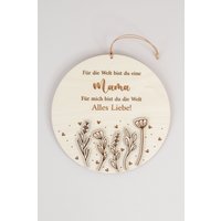 Holzschild Muttertag , Geschenk Zum Muttertag Holzschild Muttertag , Geschenk Zum Muttertag von ProjectBowShop