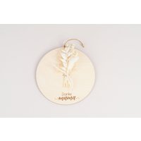 Holzschild Muttertag Mit Trockenblumen , Geschenk Zum Muttertag Holzschild Muttertag Mit Trockenblumen , Geschenk Zum Muttertag von ProjectBowShop