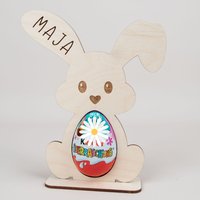Ü-Ei Hase , Kinder Ostereierhalter Personalisierte Überraschungsei Halter Ostergeschenk Für Osterhase Geschenk Ü-Ei Hase , Kinder Ostereierhalter Personalisierte Überraschungsei Halter Ostergeschenk Für Osterhase Geschenk von ProjectBowShop