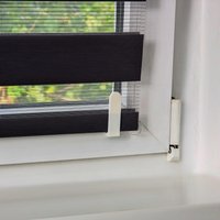 Rollofix Doppelrollo Halter - Pendelsicherung Verhindert Freihängende Rollos Einfache Montage Ohne Bohren Selbstklebend & Langlebig Rollofix Doppelrollo Halter - Pendelsicherung Verhindert Freihängende Rollos Einfache Montage Ohne Bohren Selbstklebend & Langlebig von ProjectEvoEx